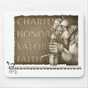 Mousepad Código de Cavalaria