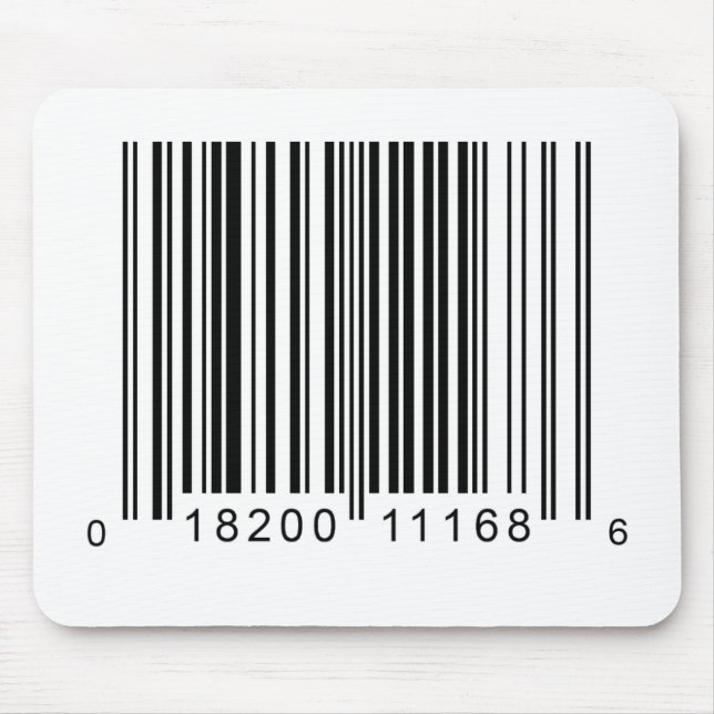 Mousepad Código do UPC (Frente)