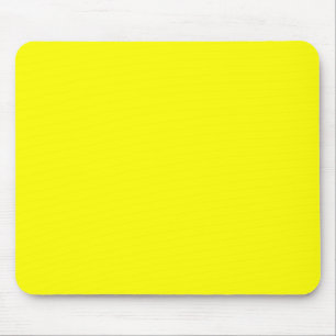 Mousepad Código hex amarelo neon FFFF01