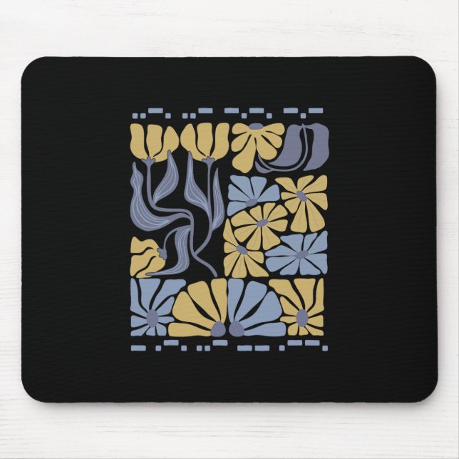 Mousepad Código Morse 8647 Sutil Anti Trump 86 47 Floral Bo (Frente)