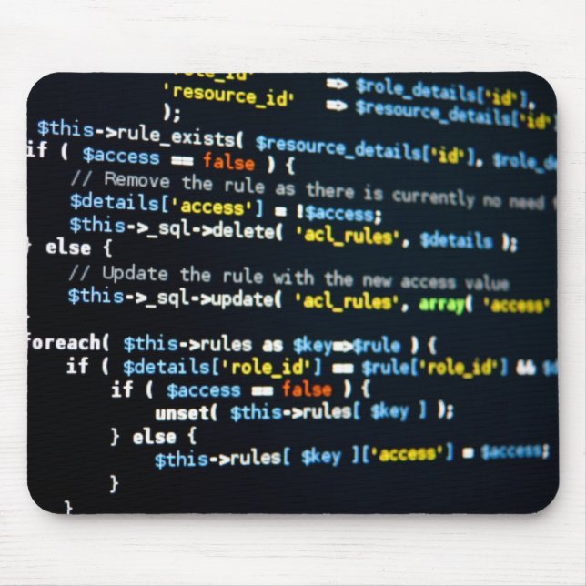 Mousepad Código Mousemat da Web (Frente)