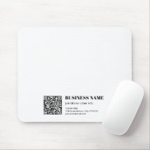 Código QR comercial & Texto retrô-moderno editável