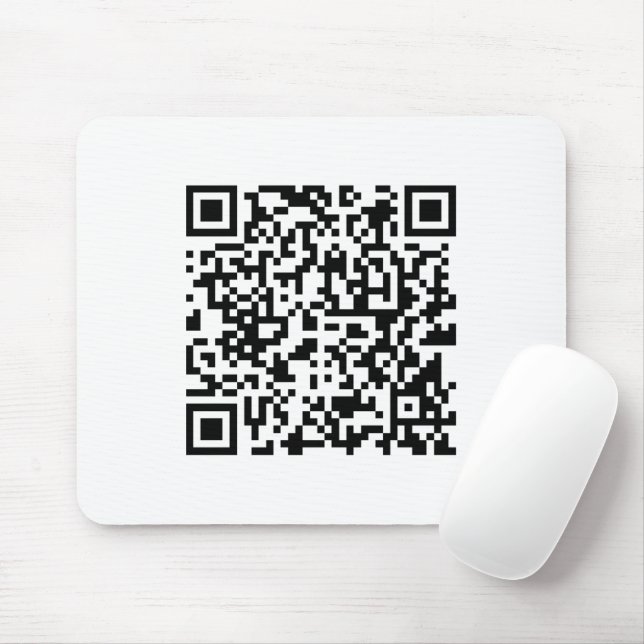 Mousepad Código QR Criado instantaneamente (digitando seu U (Com mouse)