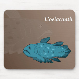 Mousepad Coelacanth