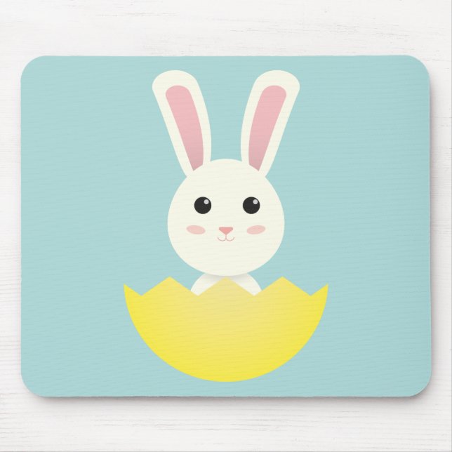 Mousepad Coelhinho de Páscoa Bonito I (Frente)