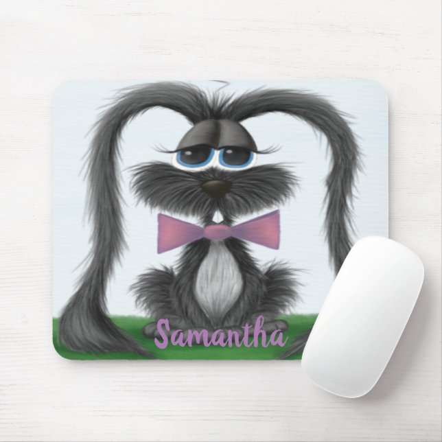 Mousepad Coelho Adorável (Com mouse)