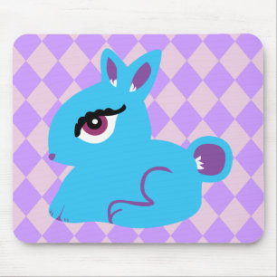 Mousepad Coelho Azul