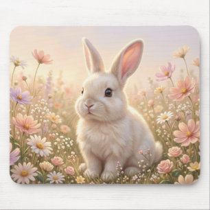 Mousepad Coelho Branco