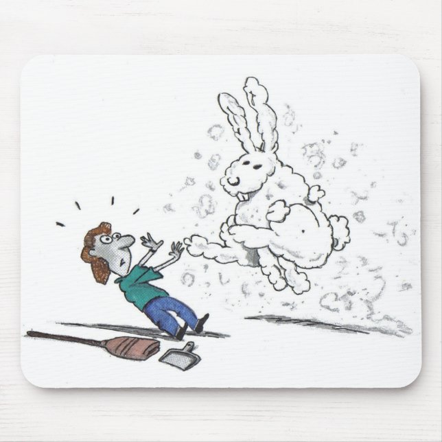 Mousepad Coelho da poeira (Frente)