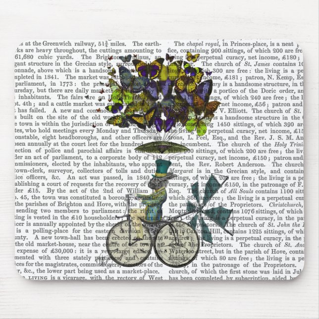 Mousepad Coelho das Moscas do Tempo (Frente)