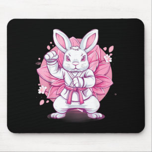 Mousepad Coelho de Caratê Jiu-Jitsu MMA Taekwondo Artes Mar