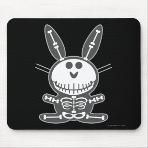 Mousepad Coelho de esqueleto