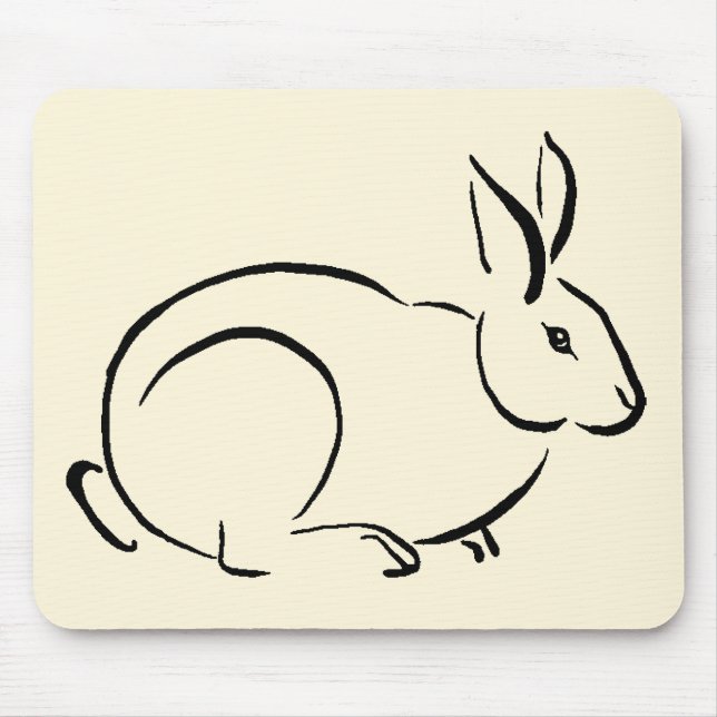 Mousepad Coelho do AVC (Frente)