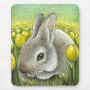 Mousepad Coelho do primavera
