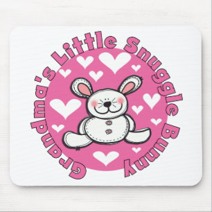Mousepad Coelho do Snuggle da avó pouco