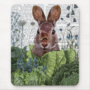 Mousepad Coelho em um remendo