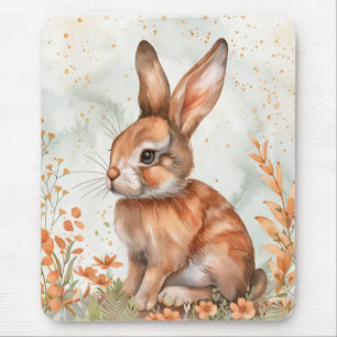 Mousepad Coelho Fofo de Primavera
