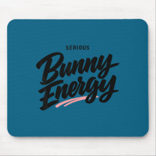 Mousepad Coelho sarcástico engraçado citação da Páscoa prim