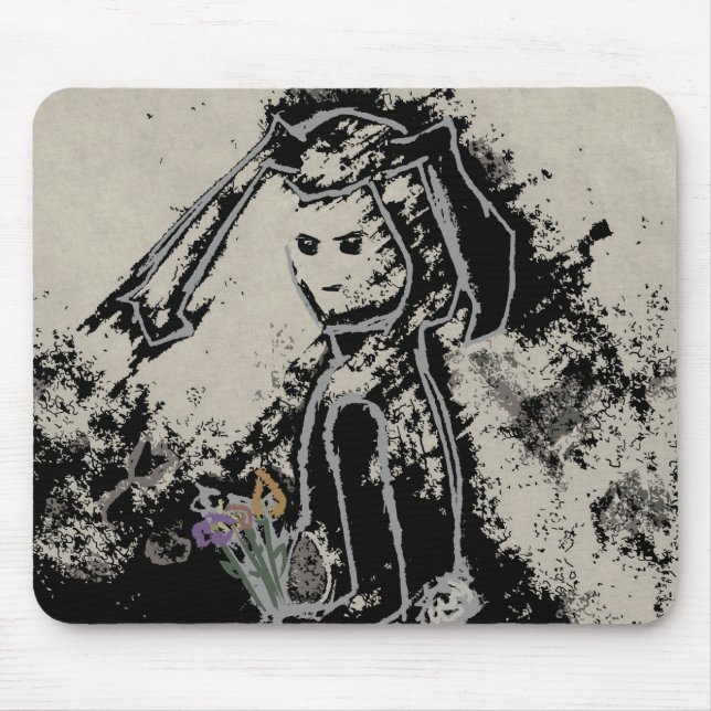 Mousepad coelho sinistro (Frente)