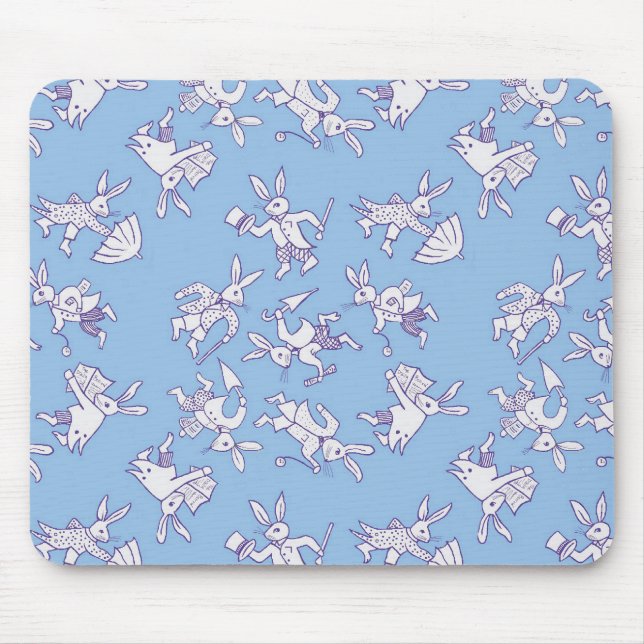 Mousepad Coelhos ocupados (Frente)