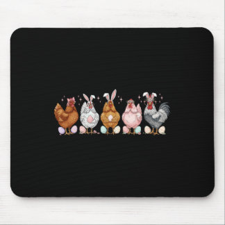Mousepad Coelhos Orelhas de Galinha de Páscoa Criador de Av