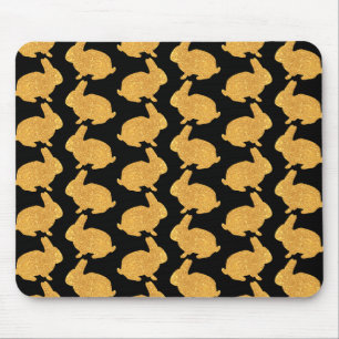 Mousepad Coelhos ouros