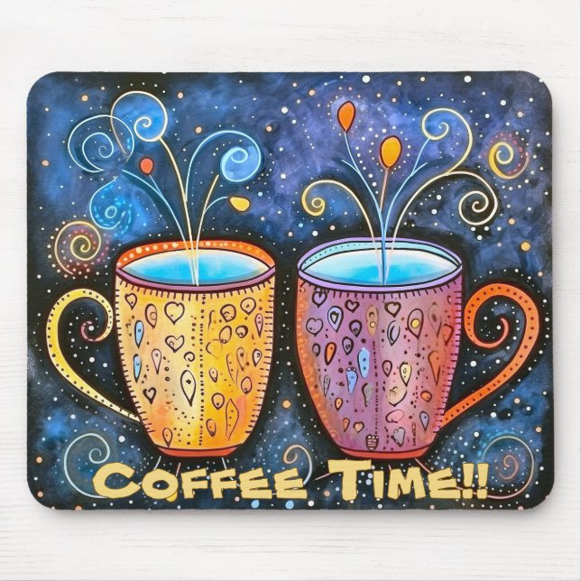 MOUSEPAD - Coffee Time!! (Frente)