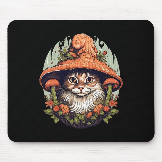 Mousepad Cogumelo Aestético De Cottagecore (Frente)