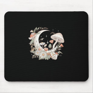 Mousepad Cogumelo Estético Lua Goblincore E Cottagecore