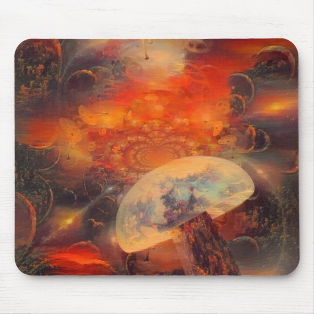 Mousepad Cogumelo Hallucinogenic (Frente)