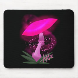 Mousepad Cogumelo Rosa bonito