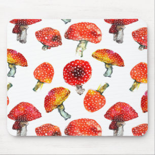 Mousepad Cogumelos aquosos Padrão de queda