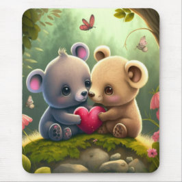 Mousepad Cogumelos cubanos na floresta