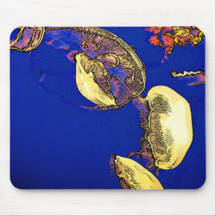 Mousepad Cogumelos do mar - medusa
