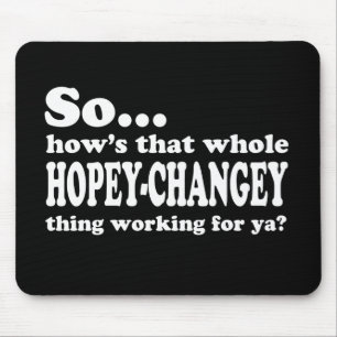 Mousepad Coisa de Hopey-Changey