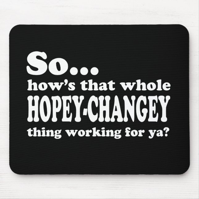 Mousepad Coisa de Hopey-Changey (Frente)