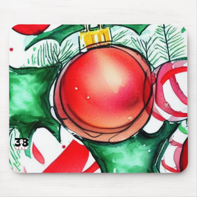 Mousepad Coisas de Natal (Frente)
