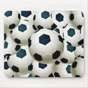 MOUSEPAD COLAGEM DAS BOLAS DE FUTEBOL