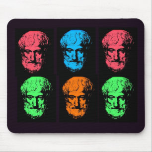 Mousepad Colagem de Aristotle
