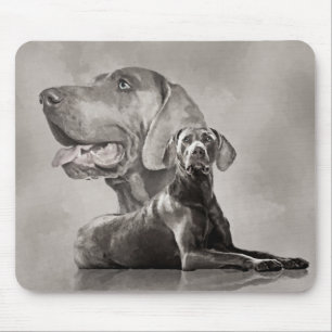 Mousepad Colagem de Cães Weimaraner nº 2