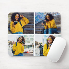 Mousepad Colagem de Fotografias do Design 4