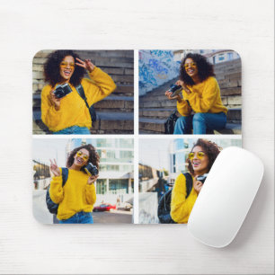 Mousepad Colagem de Fotografias do Design 4