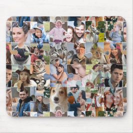 Mousepad Colagem de Fotografias Personalizada 24 Pic Forma