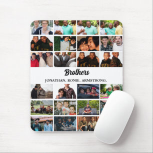 Mousepad Colagem de Fotografias Personalizada dos Melhores 