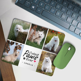 Mousepad Colagem de Fotos de Cães de Pet Mais Justas Modern