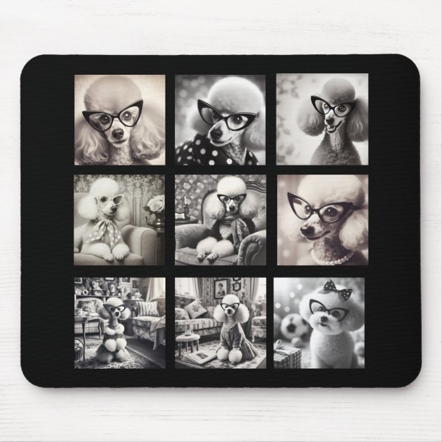 Mousepad Colagem de Fotos Divertidas 9 Imagens (Frente)