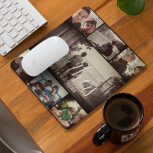 Mousepad Colagem de Fotos Escura dos Melhores Amigos do Mod