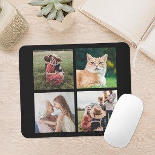 Mousepad Colagem de Fotos Moderna