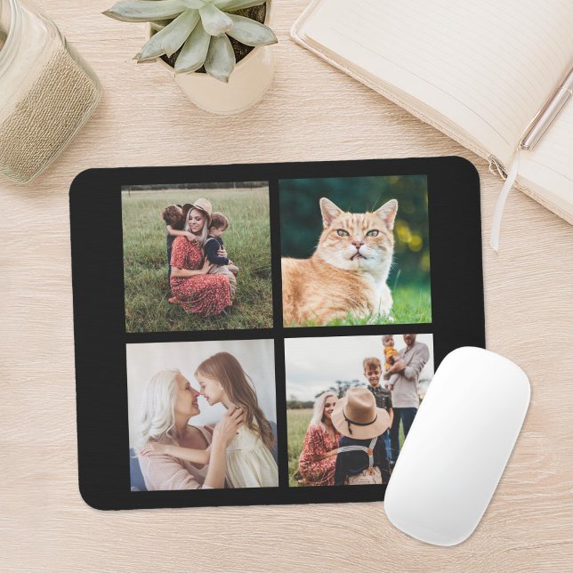 Mousepad Colagem de Fotos Moderna (Criador carregado)