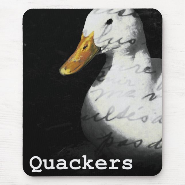 Mousepad Colagem de Patos Quackers (Frente)